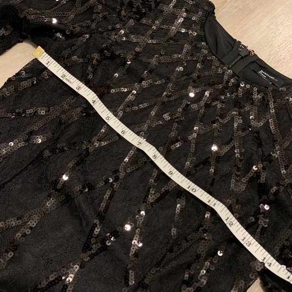 Marciano Sequin and Lace Dress - Picture 7 of 9